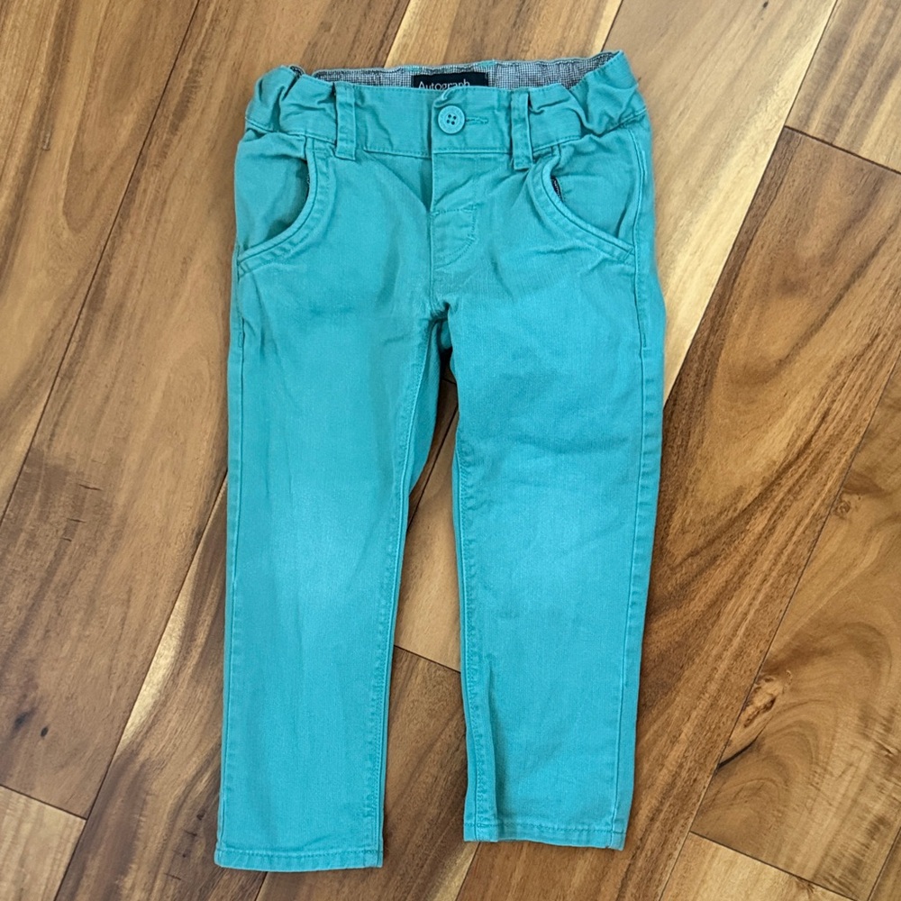 Autograph Kids Teal Casual Pants